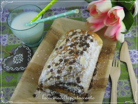 Nuss Strudel - strudel alla ricotta con castagne sciroppate al miele e crema alle nocciole