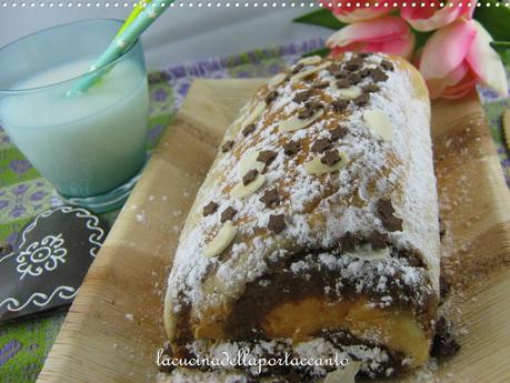 Nuss Strudel - strudel alla ricotta con castagne sciroppate al miele e crema alle nocciole