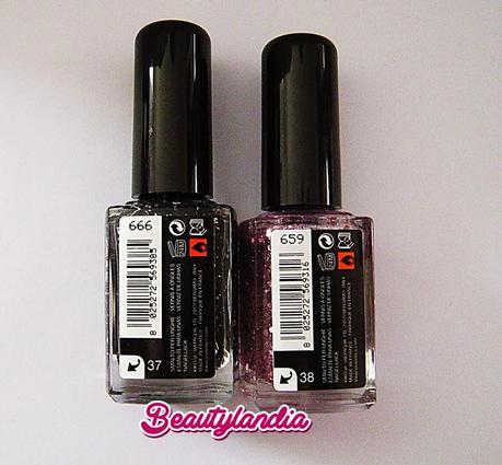 KIKO - Fancy Top Coat n 666 Nero, n 659 Lilla (swatches e recensione) -