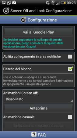 screen41 Bloccare schermo con doppio tap con Screen Off and Lock e Nova Launcher guide  Screen Off and Lock Nova Launcher Prime Doppio Tap Bloccho schermo doppio tap 