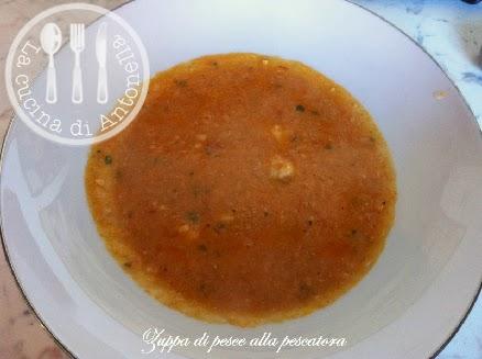 Zuppa di pesce alla pescatora