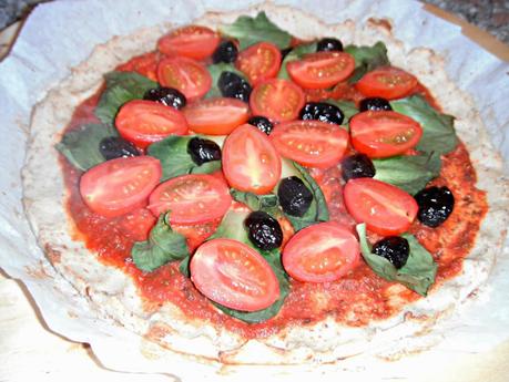 La finta pizza di cavolfiore