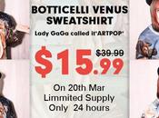 Botticelli’s Venus Sweatshirt have never seen before!