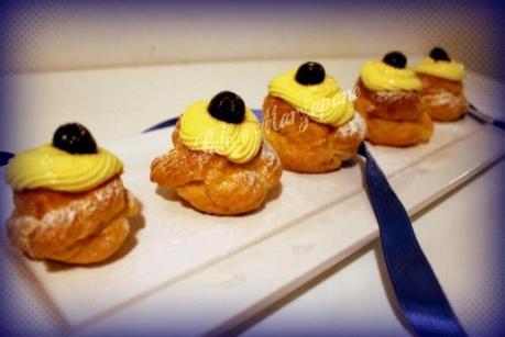 ZEPPOLE DI SAN GIUSEPPE (PASTA CHOUX E CREMA PASTICCERA RICETTA MONTERSINO) ZEPPOLE DI SAN GIUSEPPE (PASTA CHOUX E CREMA PASTICCERA RICETTA MONTERSINO)