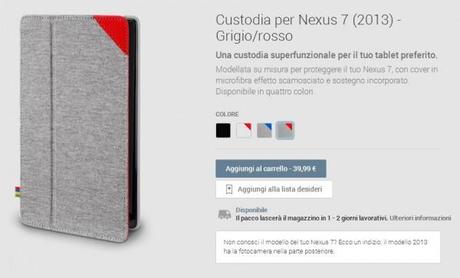 custodia per nexus 7 2013 2 600x363 Custodia per Nexus 7 2013 disponibile sul Play Devices accessori  Nexus 7 2013 accessori android accessori 