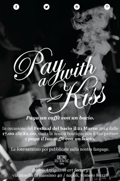 pay with a kiss napoli