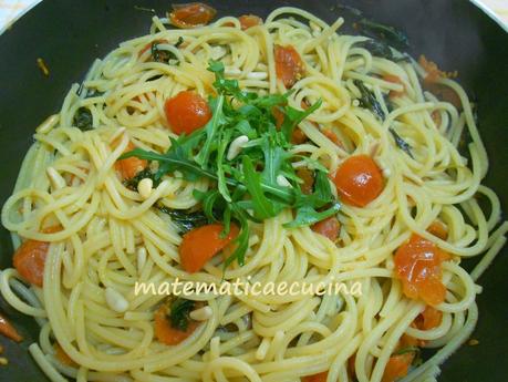Spaghetti Pomodorini e Rucola