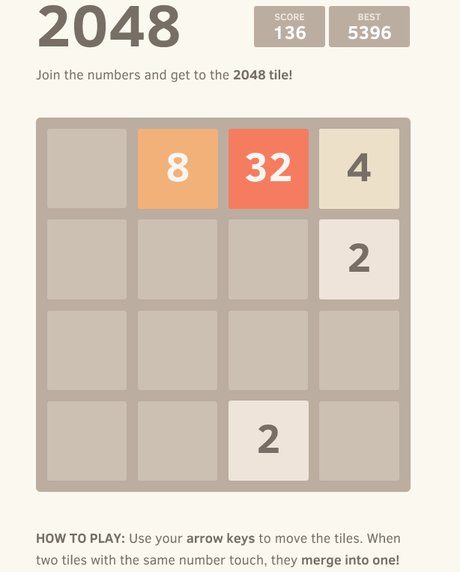 2048 new game