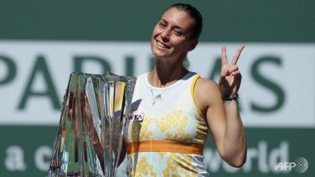 Flavia Pennetta Indian Wells Flavia Pennetta storica a Indian Wells