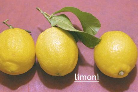 Ingredienti per preparare la pasta di limoni