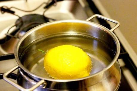 Procedimento per preparare la pasta di limoni