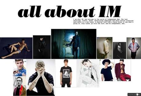 INDEPENDENT MEN DIARY MARCH 2014 FASHION MODELS LIFESTYLE