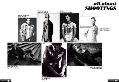 INDEPENDENT MEN DIARY MARCH 2014 FASHION MODELS LIFESTYLE