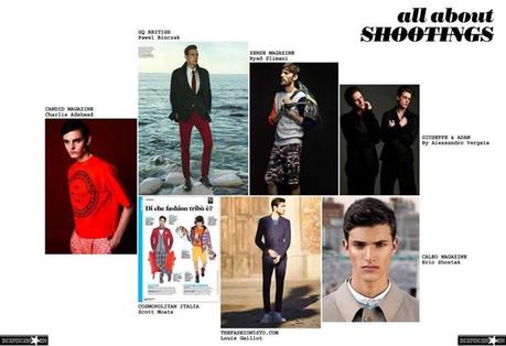 INDEPENDENT MEN DIARY MARCH 2014 FASHION MODELS LIFESTYLE