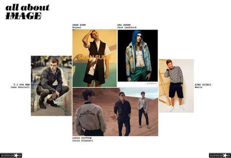 INDEPENDENT MEN DIARY MARCH 2014 FASHION MODELS LIFESTYLE
