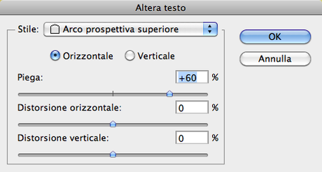 Etichetta per bottiglia