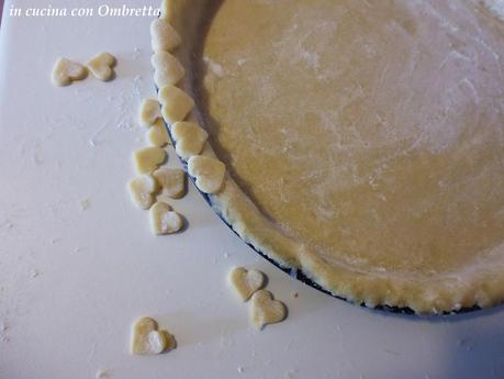 Crostata con crema di ricotta