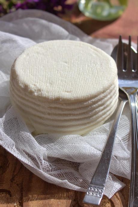 Il tomino semiduro di produzione casalinga e la marmellata di zucca ed amaretti. Tutto home made