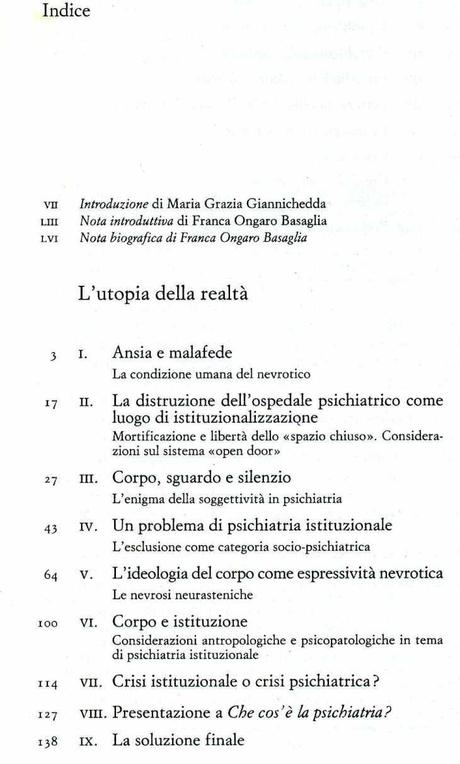 BASAGLIA F. (a cura di Basaglia Ongaro F786