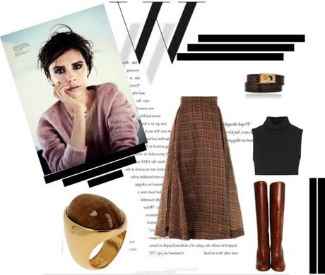 Victoria Beckham Winter London style - Fashion outfit by A.