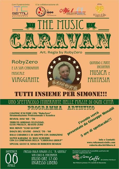 Nuovi eventi di beneficenza per Simone