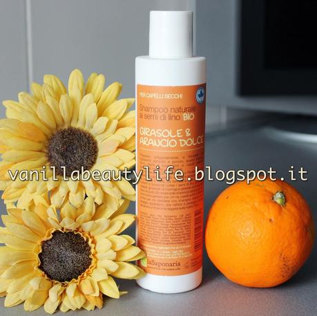 La Saponaria - Shampoo Girasole & Arancio Dolce (per capelli secchi)