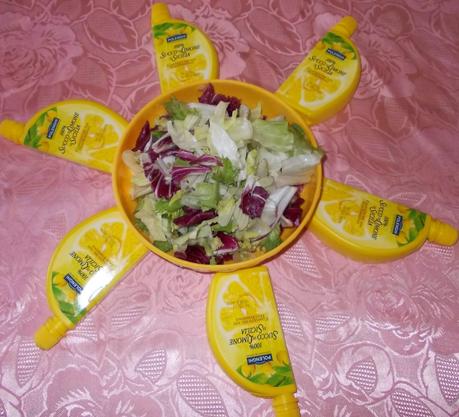 Insalata fantasia con stille di limone