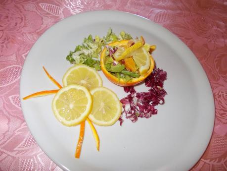 Insalata fantasia con stille di limone