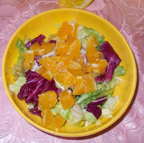 Insalata fantasia con stille di limone