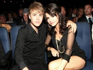 Justin Bieber con Selena Gomez