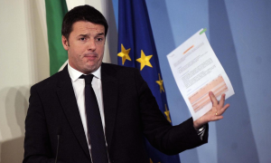 Il premier Matteo Renzi (tempi.it)