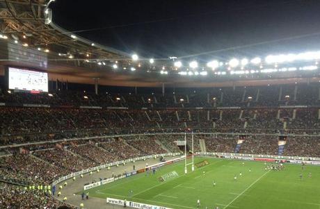 Lo Stade de France durante Francia-Irlanda di 6 Nations (mia foto)