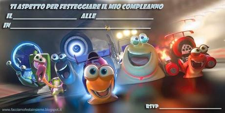 Turbo Invito di compleanno