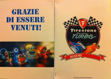 Festa di compleanno Turbo