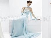 Tendenza abiti sposa 2014: sfumature azzurro Tiffany