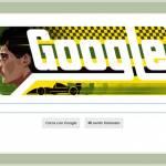 Google dedica un Doodle ad Ayrton Senna a 54 anni dalla nascita (foto)