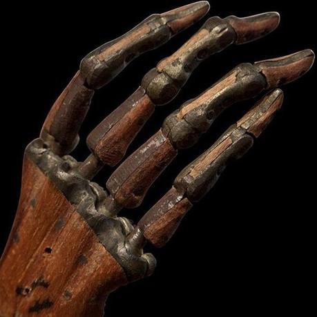 Wooden prosthetic hand
