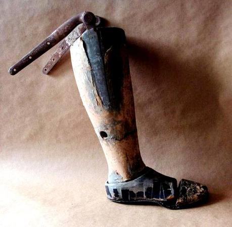 wooden leg