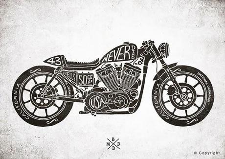 Motorcycle Art - BMD Design