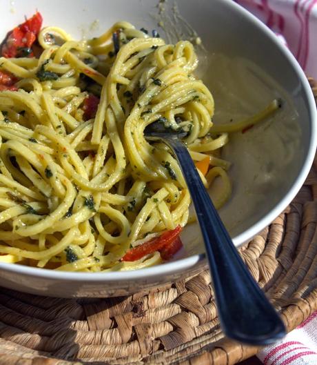 Tagliolini al pesto di ortiche per Carmen