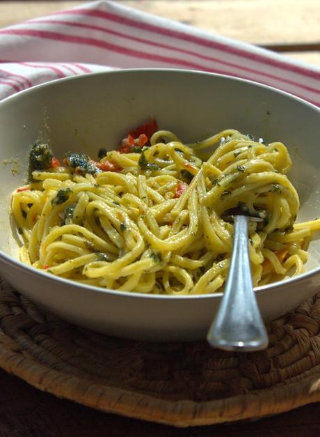 Tagliolini al pesto di ortiche per Carmen