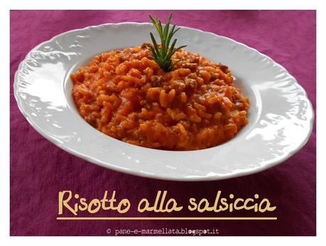 Il risotto alla salsiccia della nonna