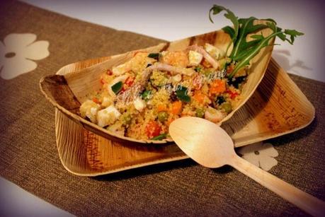 COUS COUS DI PESCE E VERDURE