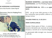 Wedding Happening, studio fotografico Milano, offre Sconto almeno 1000,00€ spesa.