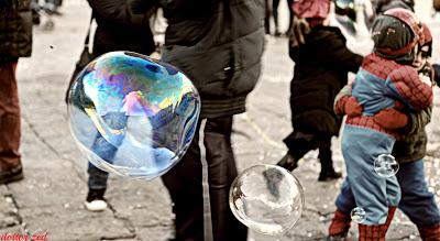 Il vostro matrimonio visto attraverso una magica bolla di sapone.