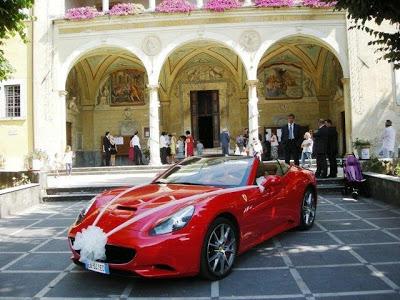 Auto da sogno per gli Sposi Toscani