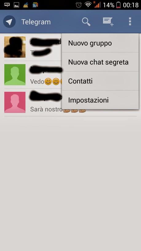 telegram italiano