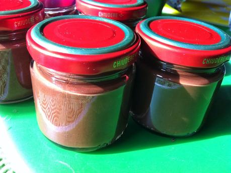 Crema cioccolatino fondente con mandorle e arancia