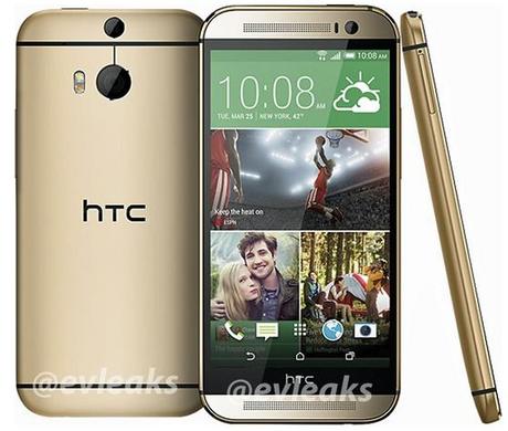 HTC All New One M8 gold HTC M8 costerà 600 dollari secondo @evleaks news  htc m8 htc 