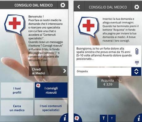 consiglio dal medico iphone “Consiglio dal Medico”: chiedi consigli sulla salute a un medico vero da iPhone, iPod e iPad